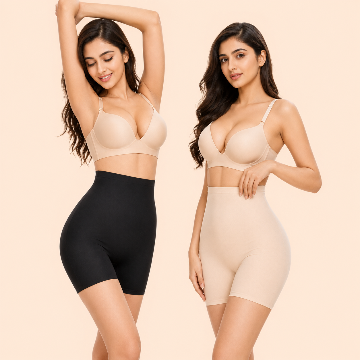 Curvy Peach™ Seamless Tummy Shaper (Pack of 2)